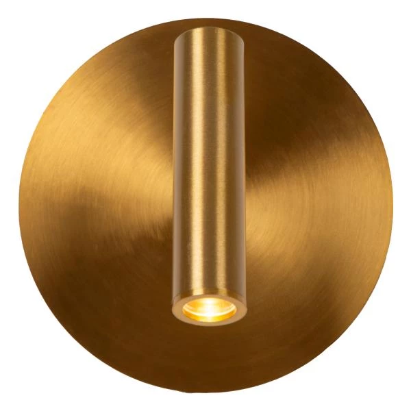 Lucide JOLIJN - Oplaadbare Bedlamp / Wandlamp - Accu/Batterij - Ø 10,2 cm - LED - 1x2W 3000K - Magnetisch - Mat Goud / Messing - detail 2